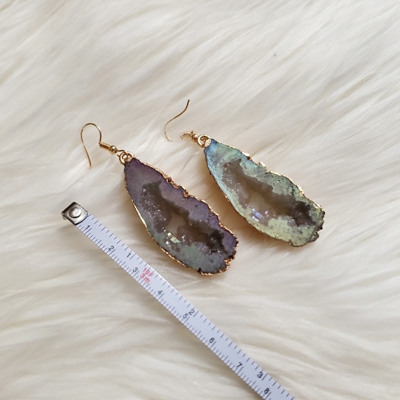 🎈LAST ONE🎈New Druzy Earrings! - Picture 4 of 4